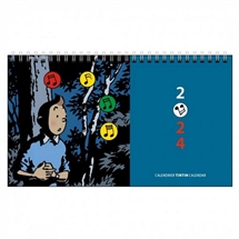 Tintin - Bord/Vægkalender 2024